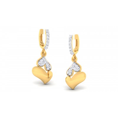 Corona Diamond Earring