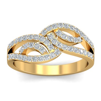 Amethyst Diamond Ring