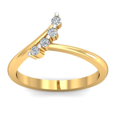 Daffodil Diamond Ring
